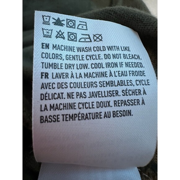 AMERICAN EAGLE Crop Olive Green Puff Sleeve‎ Lightweight Top SIZE XS NWT - Picture 7 of 9